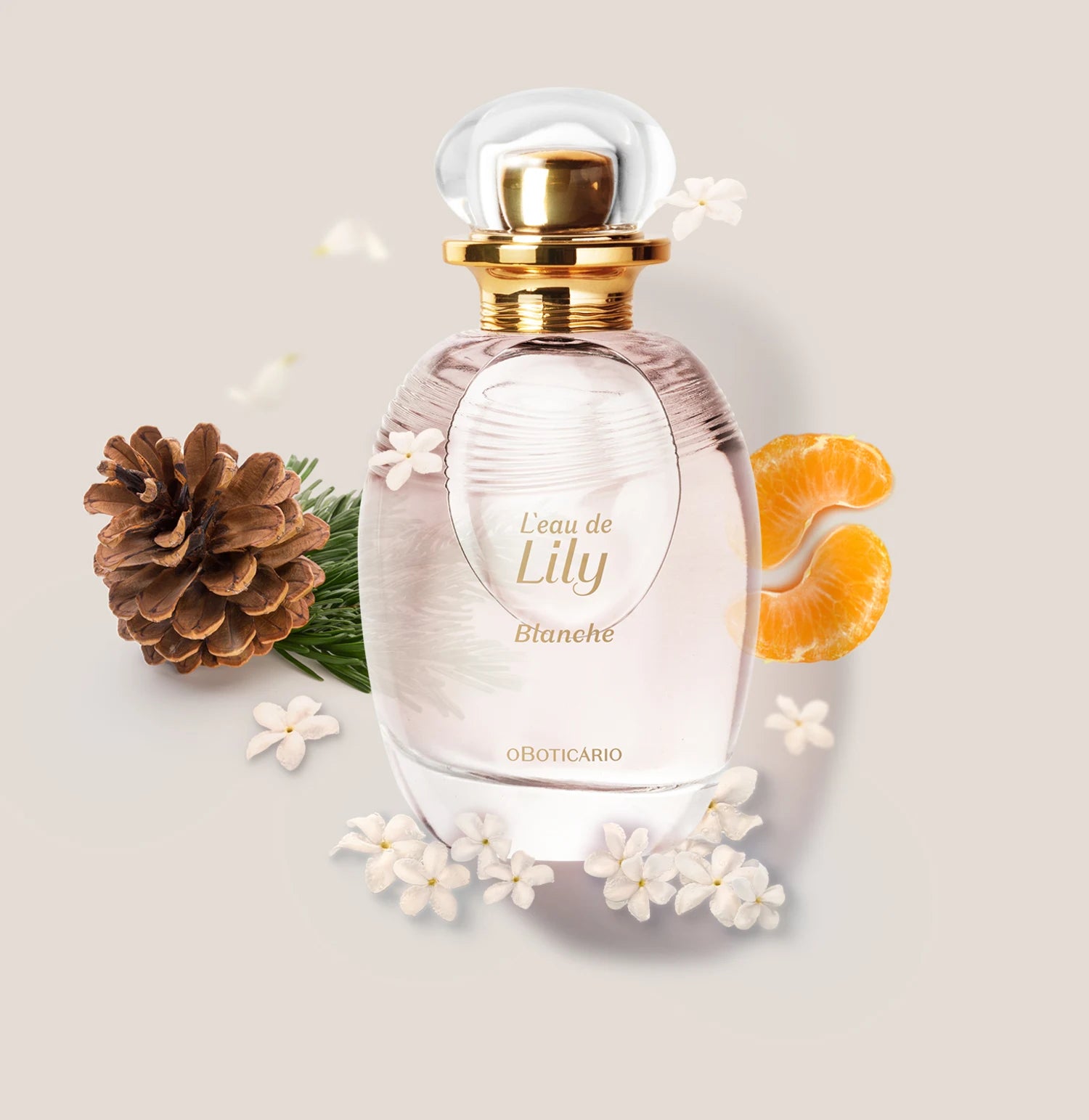 L’Eau De Lily Blanche Desodorante Colônia 75Ml